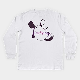 I’m flying Kids Long Sleeve T-Shirt